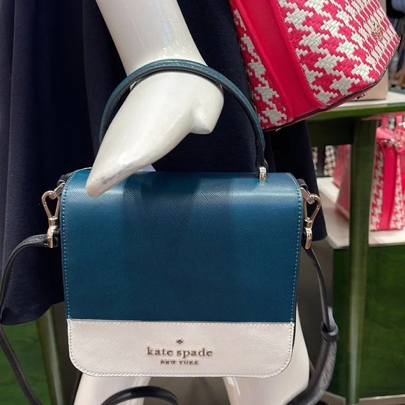 Kate Spade Staci Square Crossbody
Peacock Sapphire Multi - Picture 11 of 16